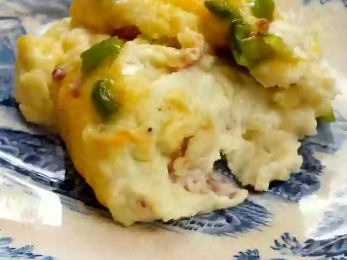jalapeno popper casserole with bacon