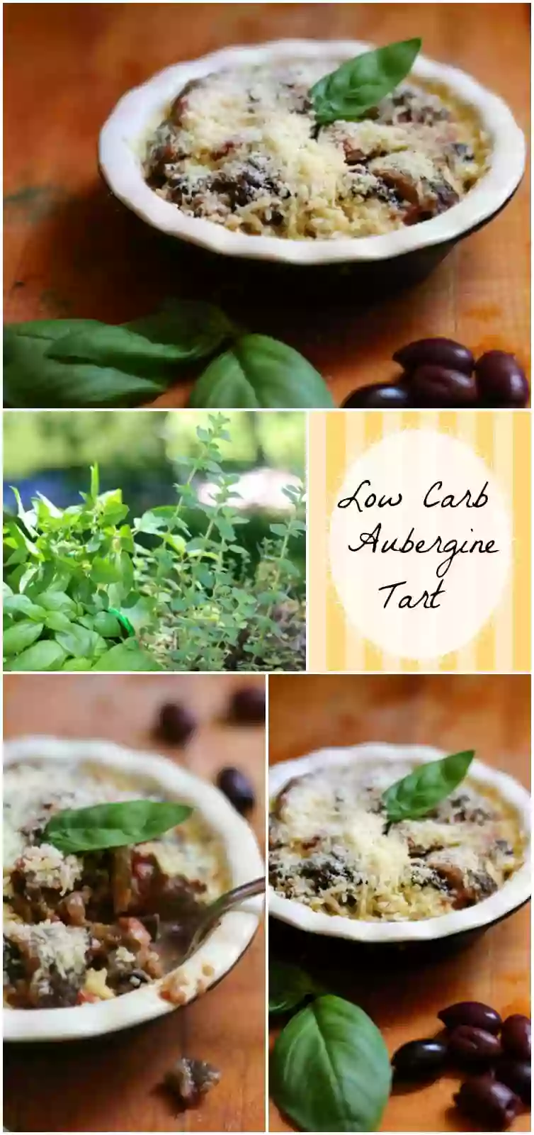 This aubergine tart (eggplant) is a low carb copy of the one I loved in Paris! Just 7.2 net carbs per serving and it's so good! from Lowcarb-ology.com
