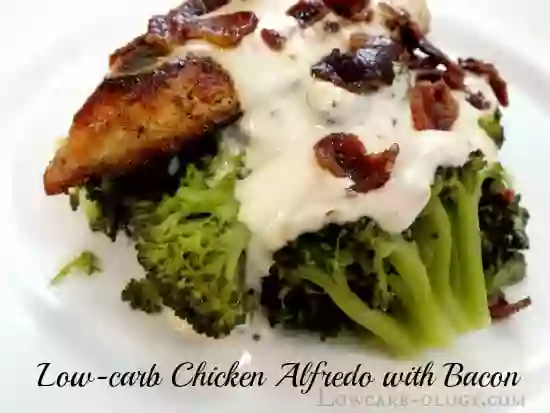 Chicken and Broccoli and Alfredo