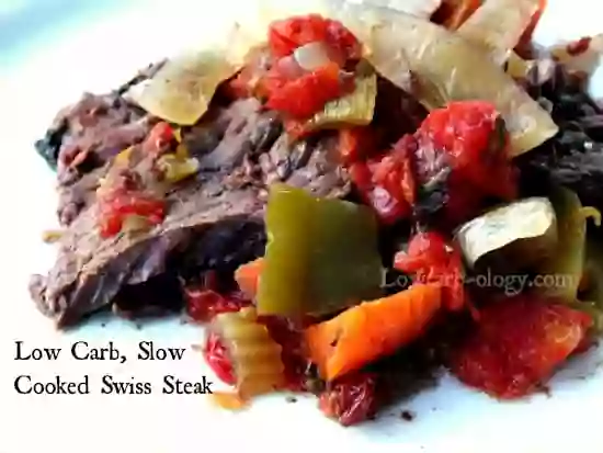 low carb swiss steak plate