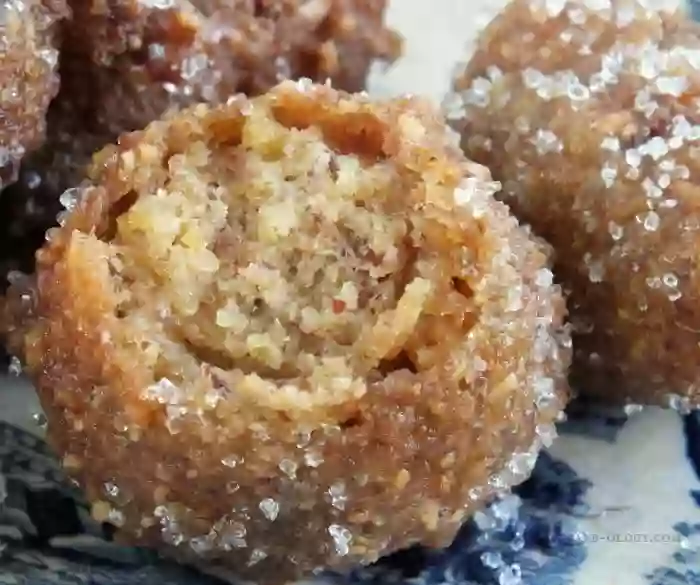 low carb donut holes with sugar