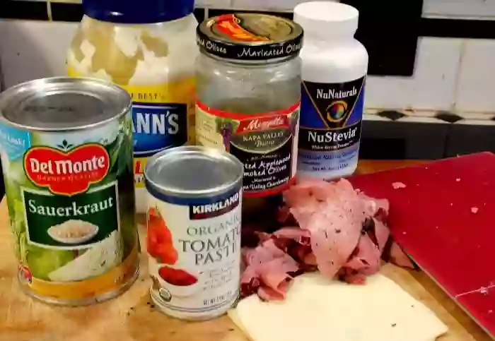 Ingredients for Reubens