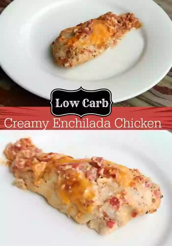low carb creamy enchilada chicken - restlesschipotle.com