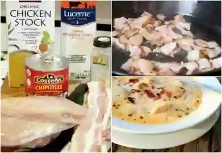 ingredients for low carb chicken chowder from lowcarb-ology.com