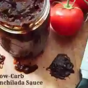 Easy low-carb enchilada sauce is made from dried chiles- no stale seasoning powders here. Adds a ton of flavor without the carbs. Lowcarb-ology.com