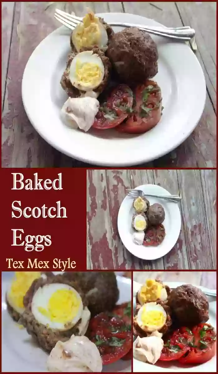 Spicy, smoky baked scotch eggs are low-carb and so good! They're easy, too. Lowcarb-ology.com