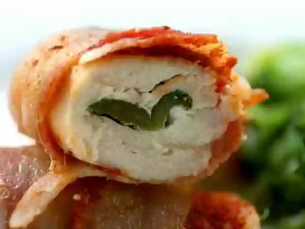 poblano chicken rollups are a hit with the family -- even if they aren't low-carbing. Lowcarb-ology.com