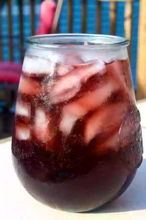 Low carb grape Nehi cocktail is the best summer cocktail ever!! From Lowcarb-ology.com