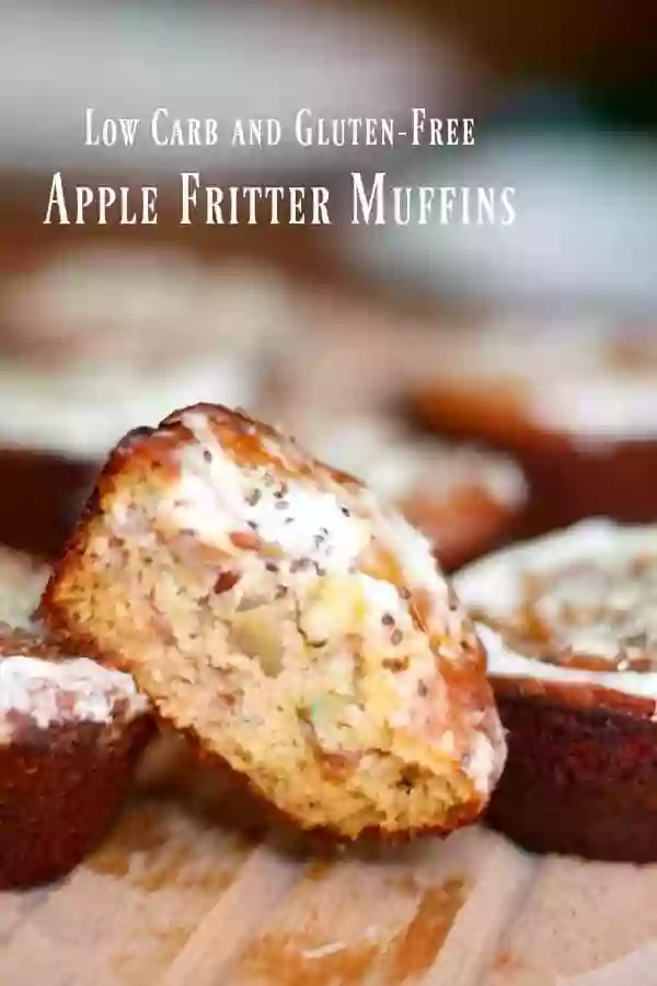 Low Carb and Gluten Free, These Apple Fritter Muffins Are a Sweet Taste of Fall. From Lowcarb-ology.com