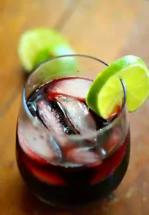 Low carb red sangria recipe is easy to make. 