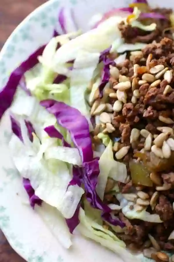 Asian beef salad is quick and easy. from Lowcarb-ology.com