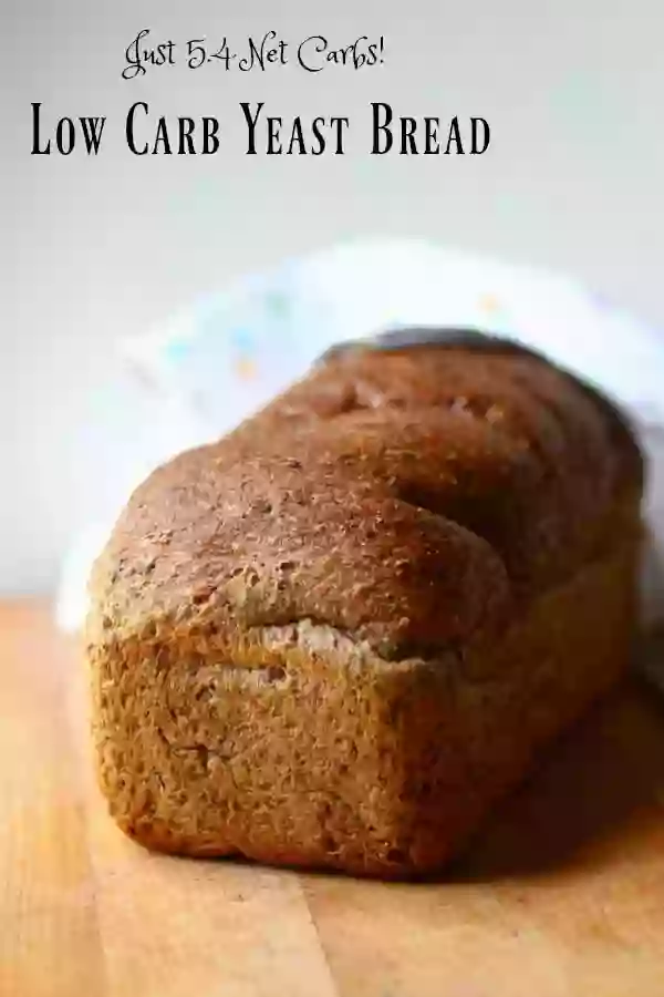 Low carb yeast bread is perfect for your keto diet. 