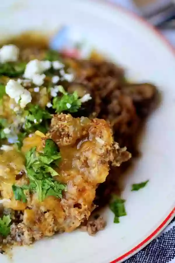 Low carb, easy tamale pie is comfort food you want now. From lowcarb-ology.com
