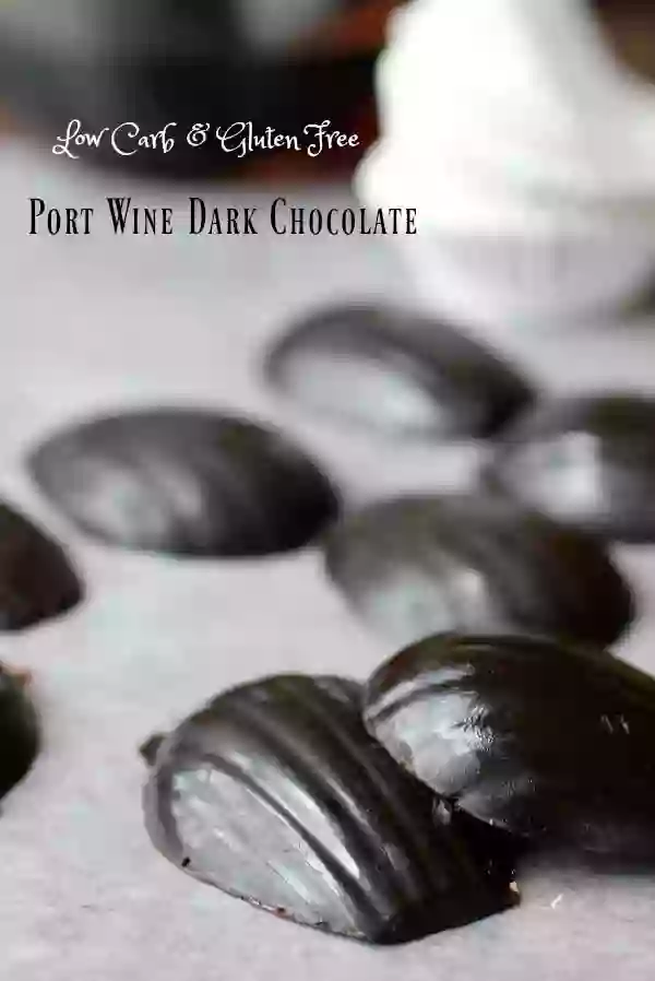 Port wine and dark chocolate fat bombs are an indulgent snack that won't knock you off your low carb diet! Have one with coffee in the afternoon or as a very elegant way to end a meal. From Lowcarb-ology.com