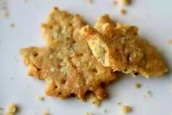 This Homemade Cracker Recipe Is Low Carb and Gluten Free With Just 0.7 Net Carbs Each.
