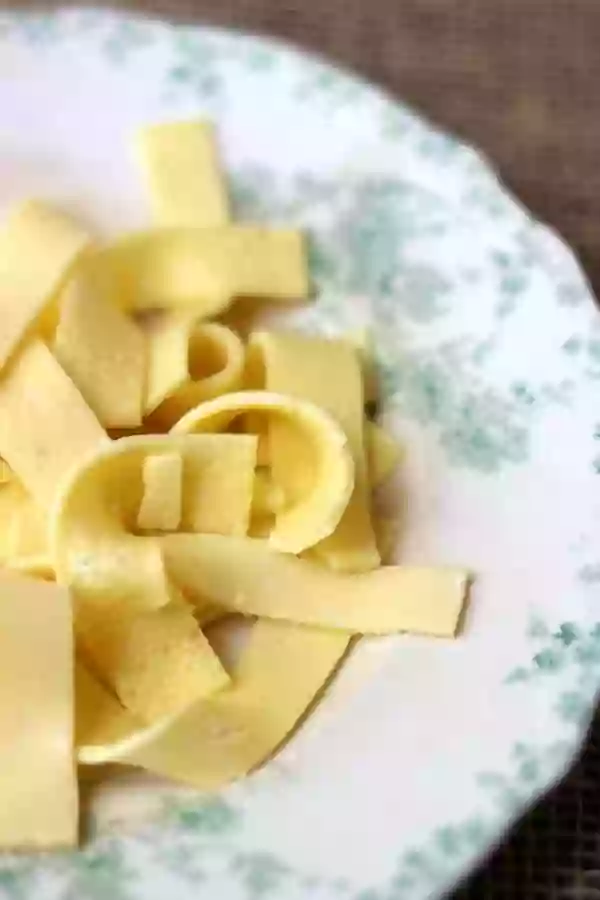 quick and easy, these homemade low carb egg noodles are perfect with any low carb pasta sauce. From Lowcarb-ology.com
