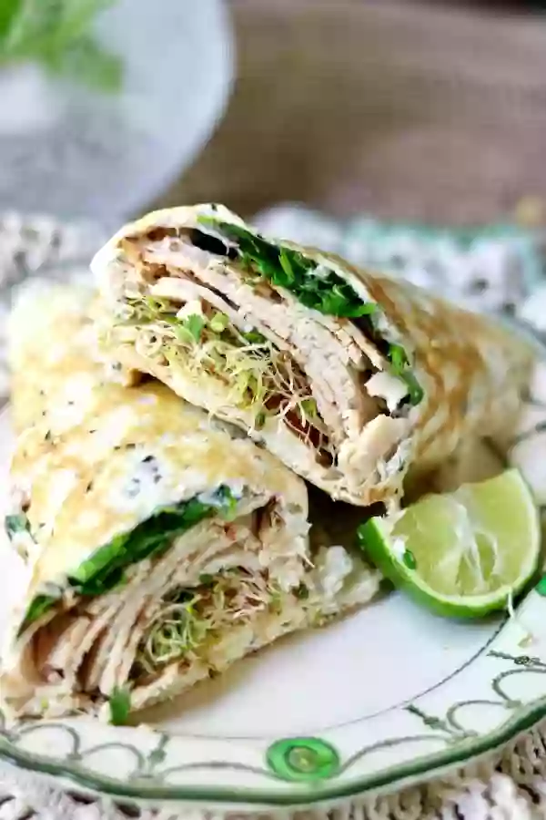 Low carb sandwich wraps bring your favorite sandwiches back to the table. Sturdy, taste great, and have just 1 net carb each. From Lowcarb-ology.com