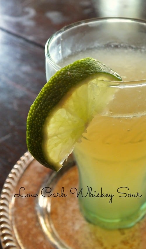 low carb whiskey sour