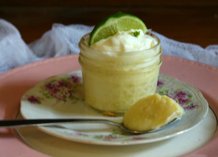 Low-Carb-Key-Lime-Pie Made With Homemade Sweetened Condensed Milk