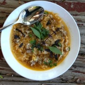 Lowcarb hot and sour soup is full of Asian flavors but with very few carbs ... plus it's pretty low in calories. Win-Win! from Lowcarb-ology.com