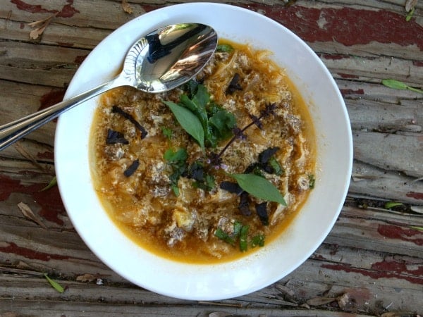 Lowcarb hot and sour soup is full of Asian flavors but with very few carbs ... plus it's pretty low in calories. Win-Win! from Lowcarb-ology.com