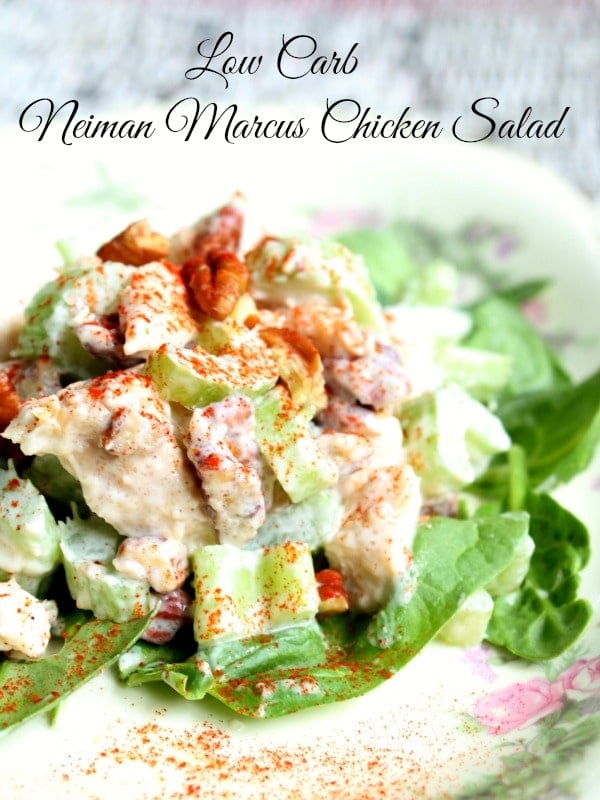 Neiman Marcus Chicken Salad - Lowcarb-ology