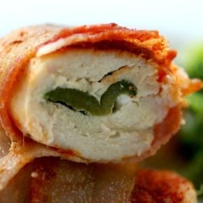 poblano chicken rollups are a hit with the family -- even if they aren't low-carbing. Lowcarb-ology.com