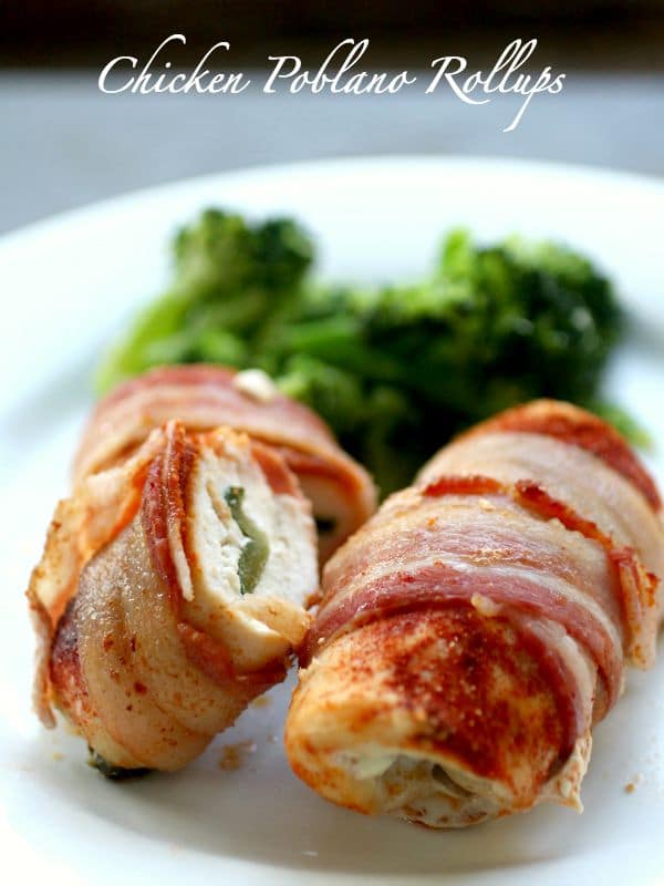 Poblano Chicken Rollups are low in carbs and big on Tex-Mex flavor! lowcarb-ology.com