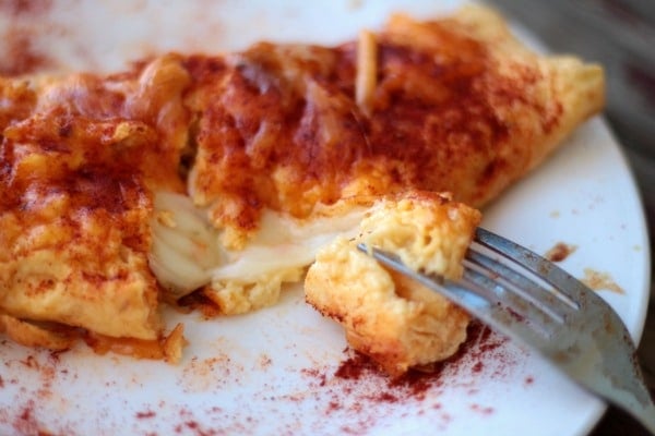Gooey cheesy filling makes these low carb enchiladas so good -- and they're egg fast friendly too. From Lowcarb-ology.com