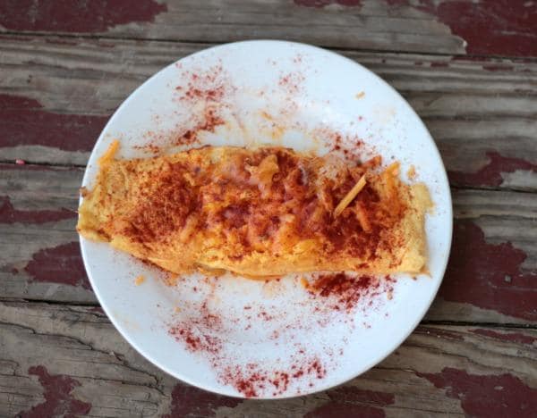 This low carb cheese enchilada is delicious and egg fast friendly. From lowcarb-ology.com