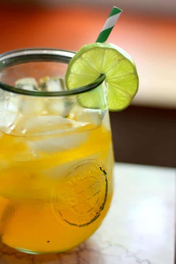 Low carb Caribbean Rum Punch has less than 1 carb per glass. From lowcarb-ology.com