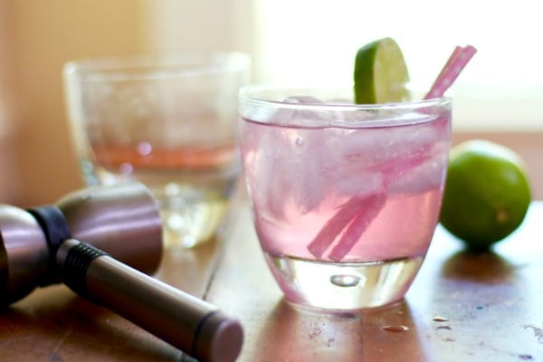 Low Carb Dirty Shirley has 0 carbs, a pretty pink color, and a sweet, bubbly flavor. Just right for summer sipping! From Lowcarb-ology.com