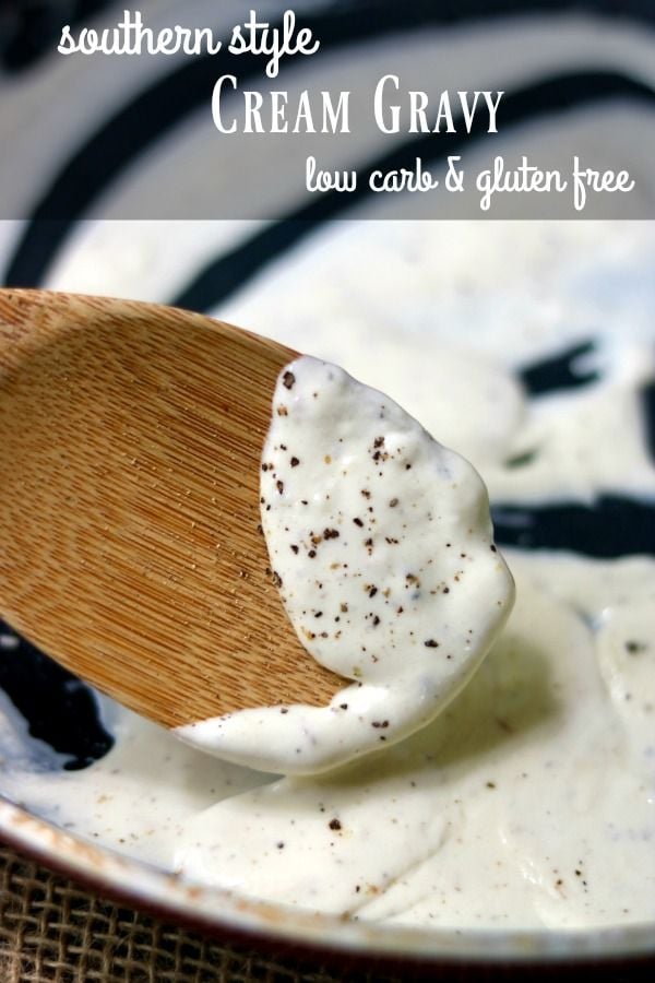 Low Carb Cream Gravy Is Rich and Smooth - but Without the Carbs. From Lowcarb-ology.com