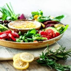 Small image of a crudite platter for the recipe card
